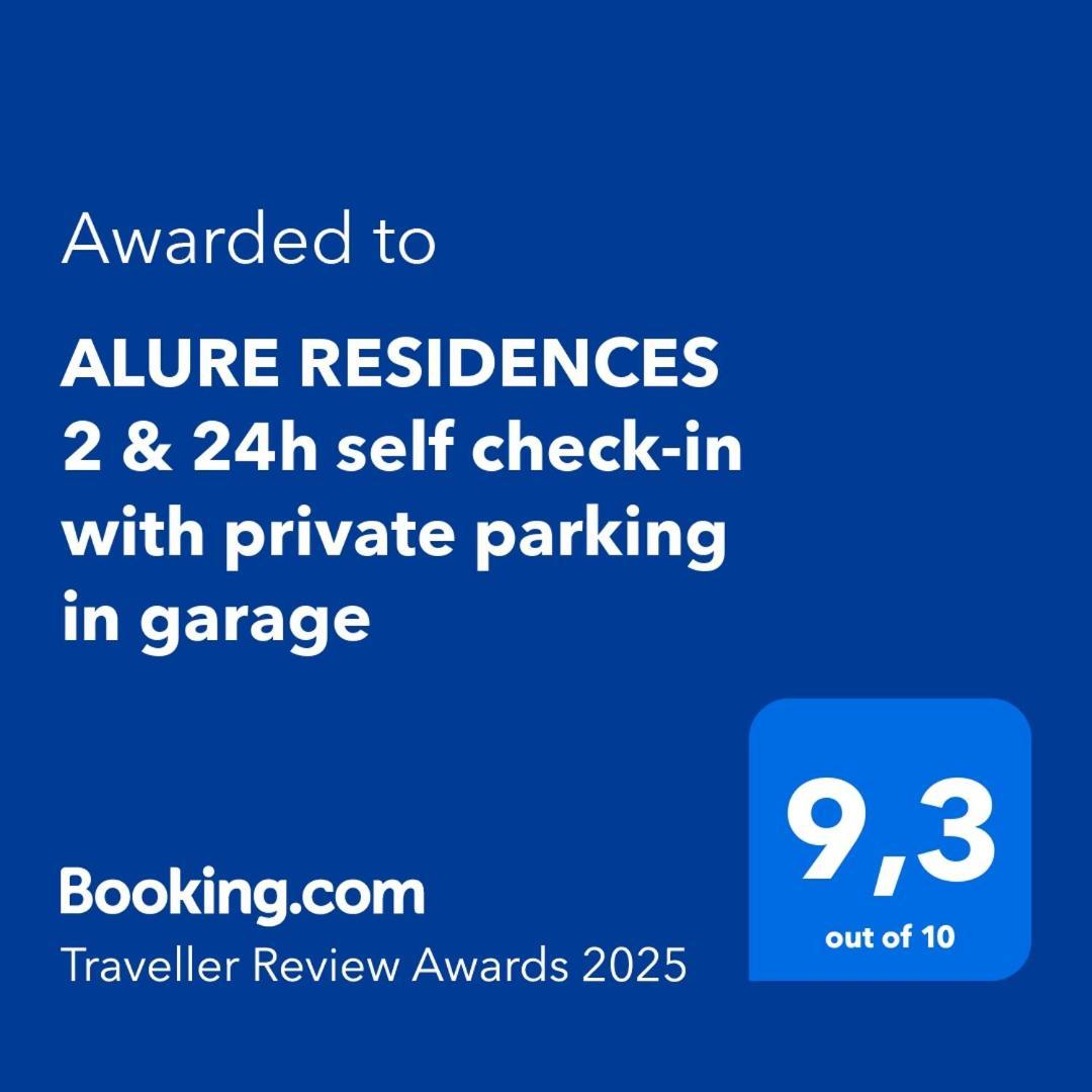 Alure Residences 2 & 24H Self Check-In, Parking In The Garage In The Apartment Building Included, New Building, Terrace, Green Location With A Forest Park With A Lake, Children'S Playground Banská Bystrica Exteriér fotografie